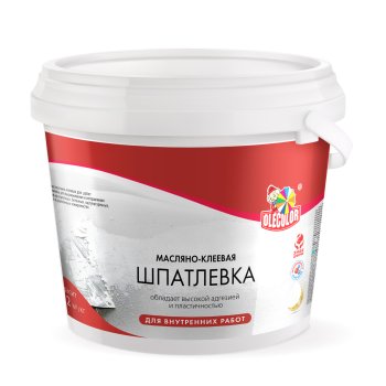 Шпатлевка ABC-Farben OLECOLOR для внутренних работ белая 0,9 кг